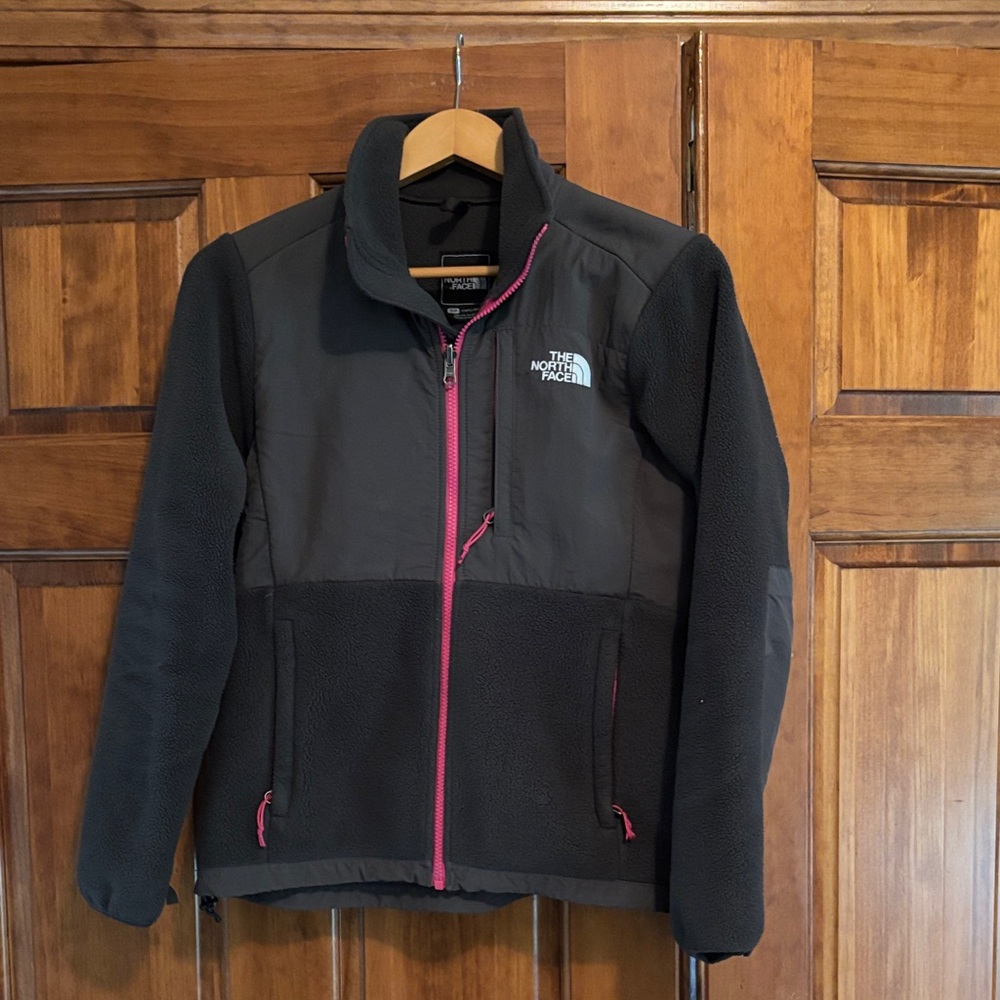 The North Face Black and Pink Ski Jacket
